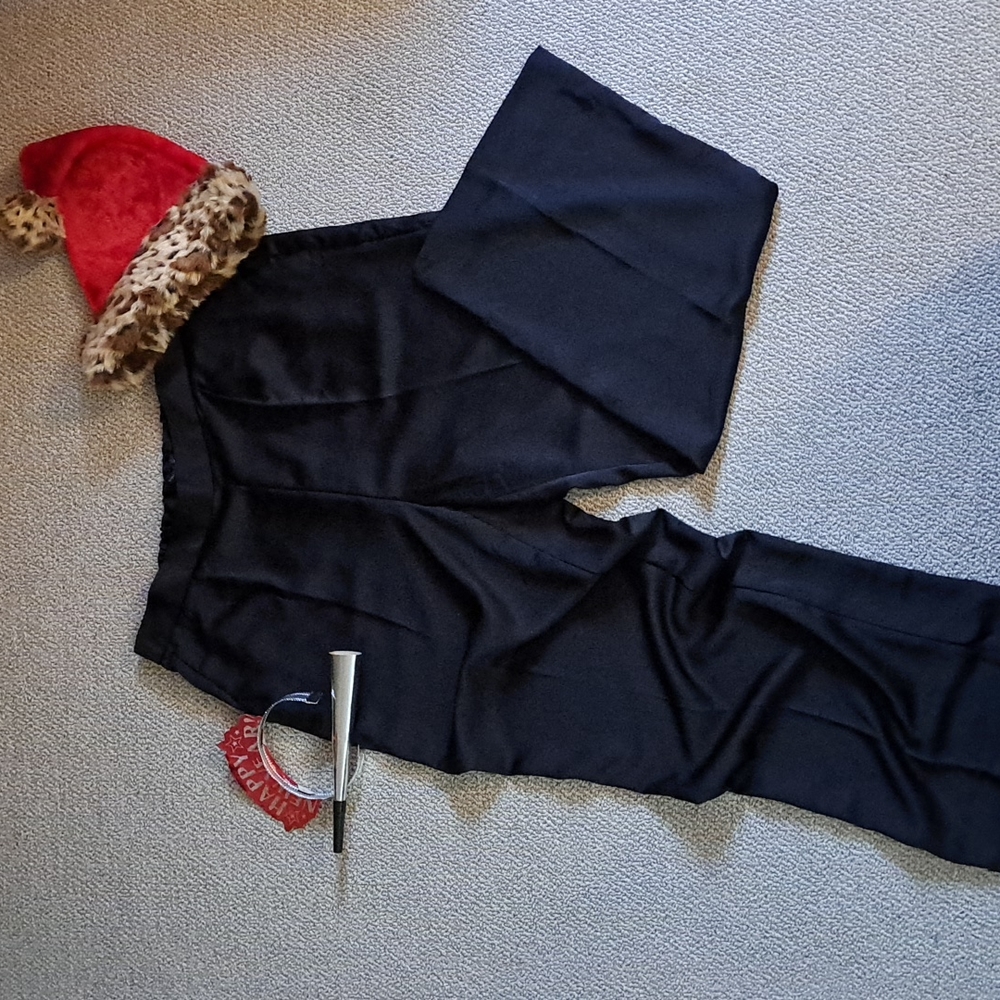 Banana Republic Wide-Leg Pant, Size Extra Large, Black, NWT